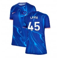 Maglie da calcio Chelsea Romeo Lavia #45 Prima Maglia Femminile 2024-25 Manica Corta